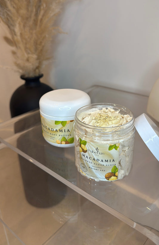 Gommage Au Sucre Fouetté BIO À La Macadamia Naturel 198,12 ml